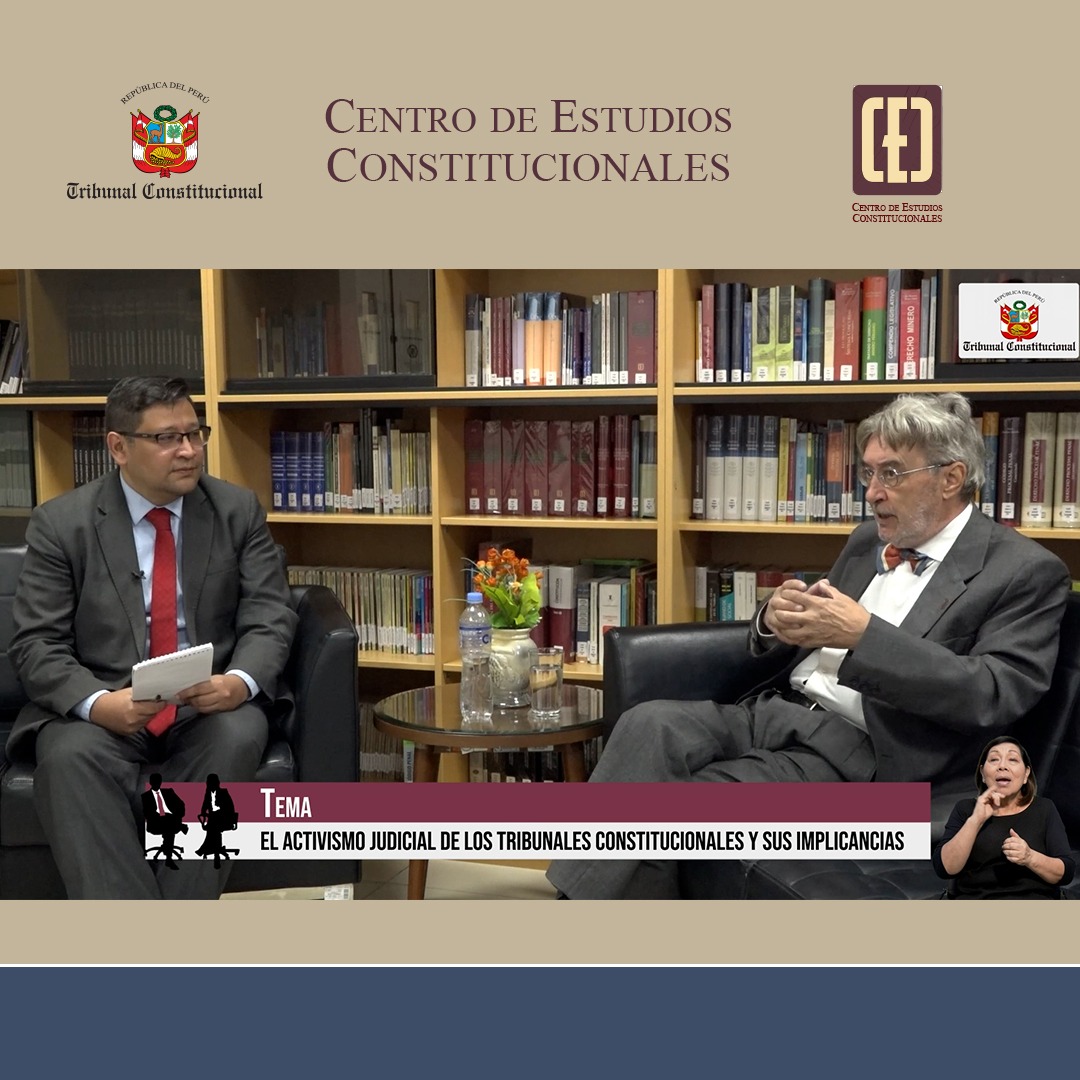 CEC del TC presenta coloquio constitucional sobre activismo judicial de los tribunales constitucionales y sus implicancias.