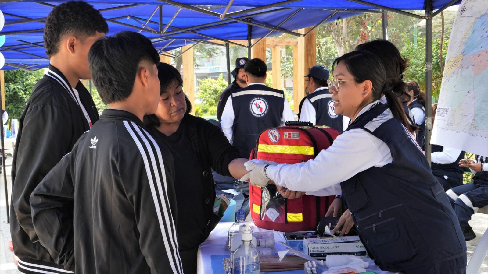 Minsa realizó Feria de Prevención del Riesgo de Desastres en El Agustino