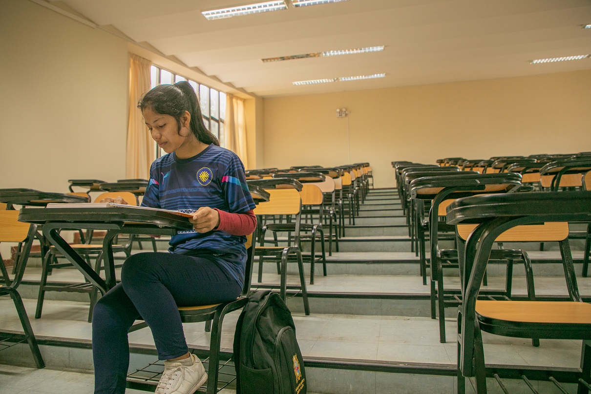 Odalis estudia la carrera de Derecho con el apoyo de Beca 18 del Pronabec