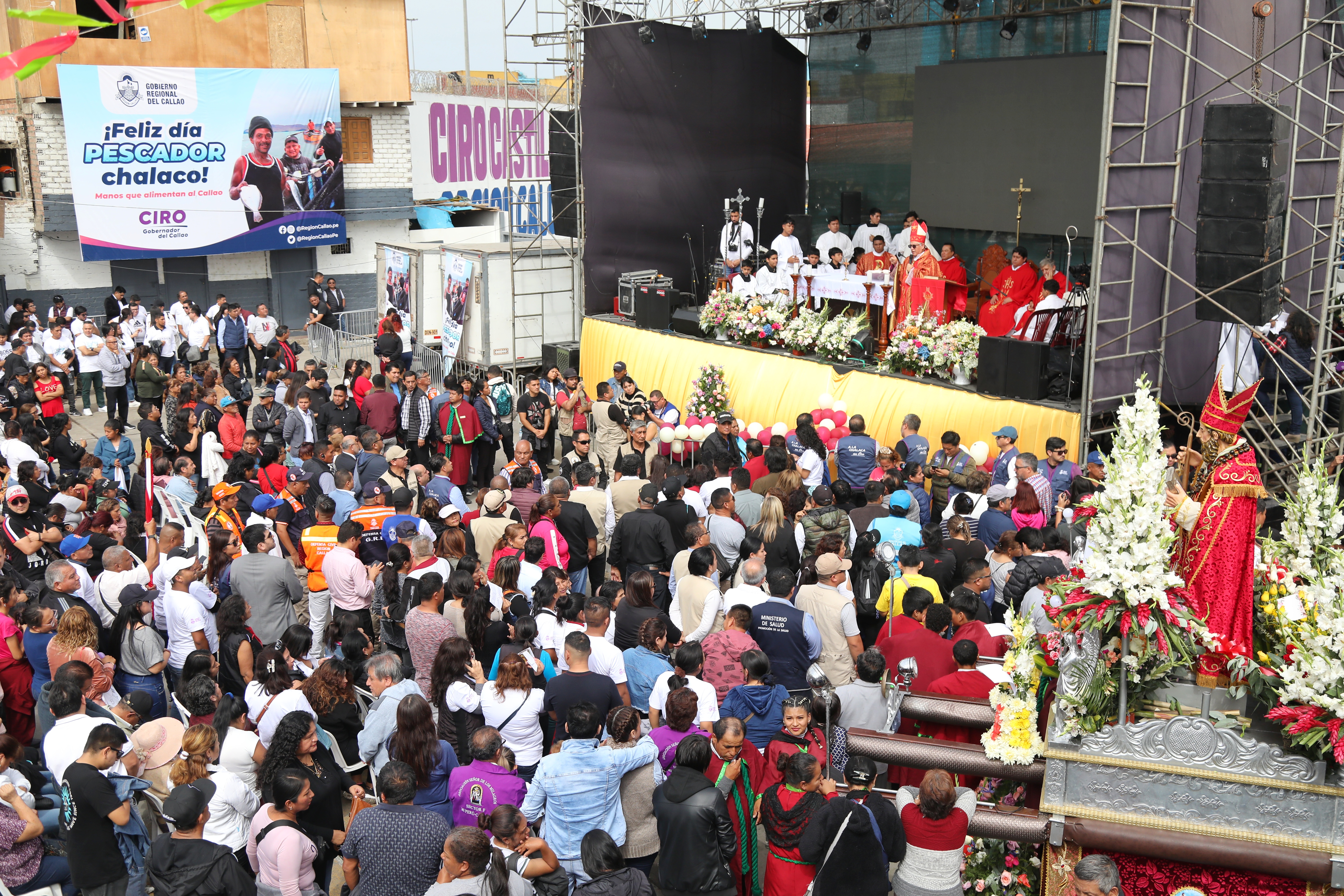 Pescadores chalacos rindieron tributo a patrono San Pedro