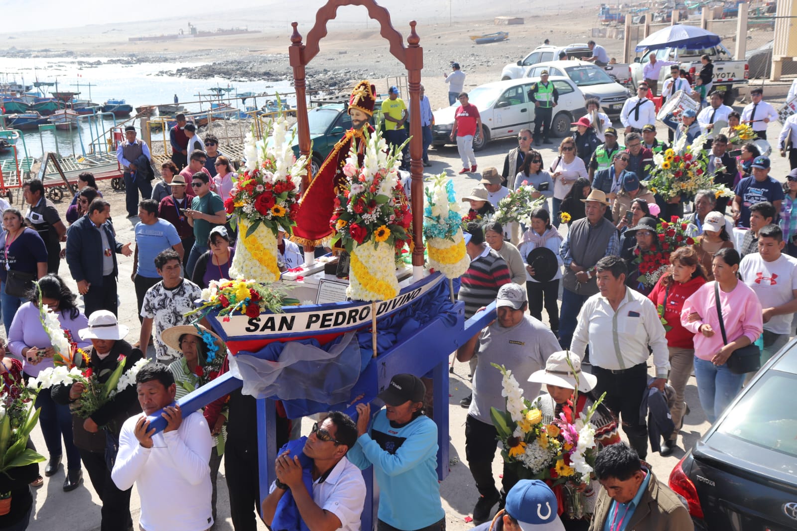 Gobernadora Liliana Velazco realizó visitas y participó en actividades por el Día del Pescador