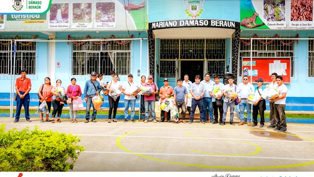 A las JASS de los caseríos del distrito