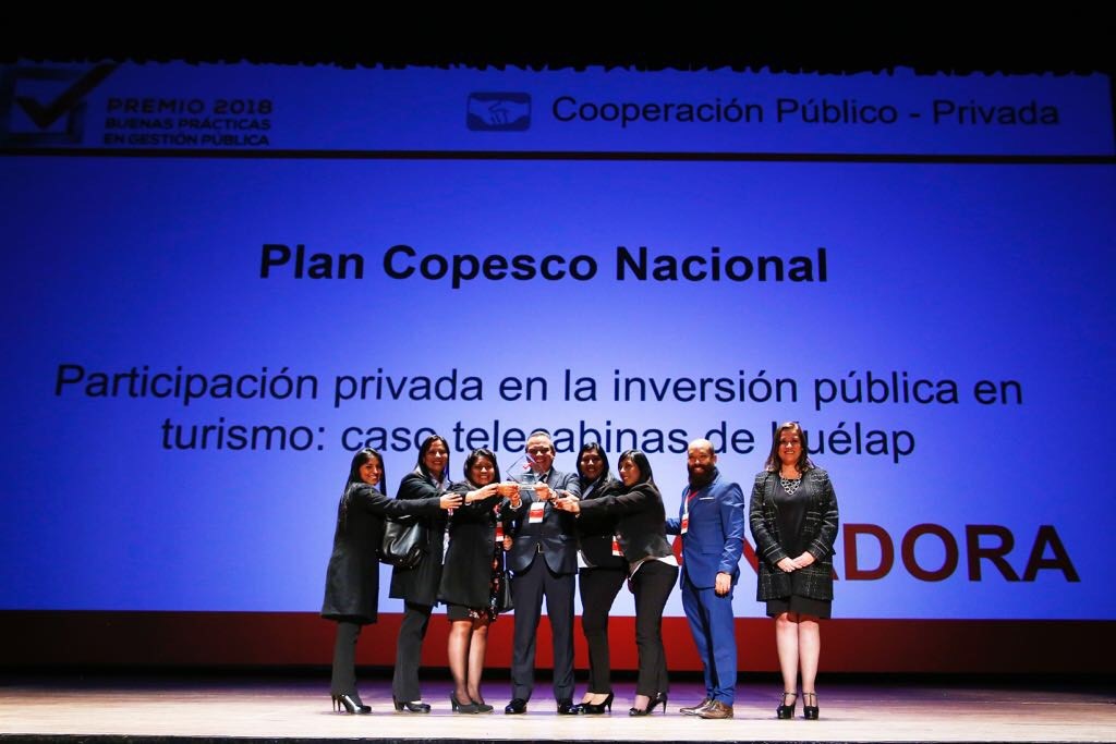 Ganador del Premio a las Buenas Prácticas en Gestión Pública 2018