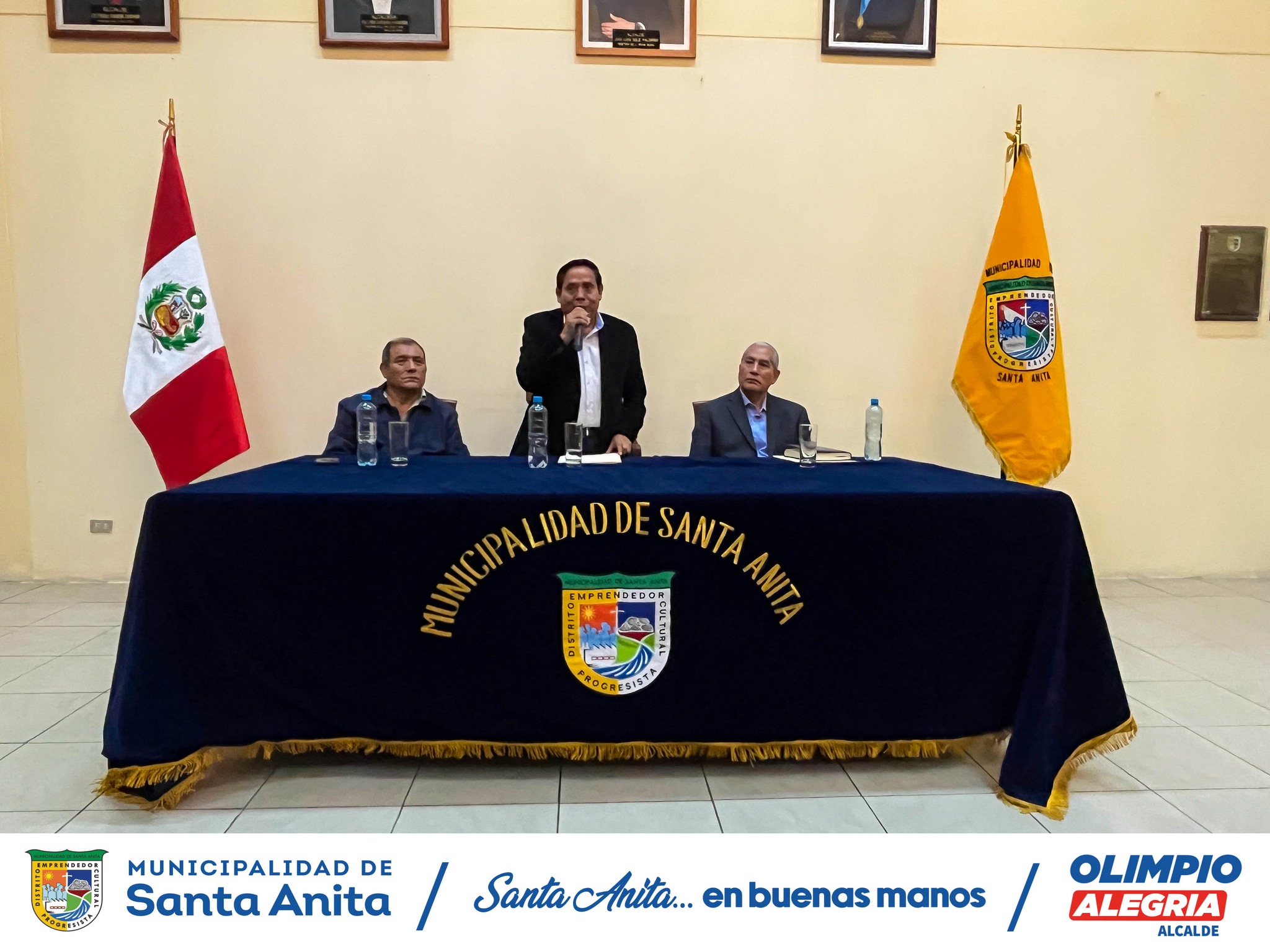 Nuestro alcalde, el Lic. Olimpio Alegría Calderón, encabezó una reunión de trabajo del Sello Municipal. En este encuentro, la Diris Lima Este compartió valiosa información sobre la situación de salud y las atenciones que reciben nuestros vecinos en el distrito. Además, contamos con la participación activa de representantes de la UGEL y el Centro Materno de nuestra comuna. Juntos, estamos impulsando acciones concretas para mejorar la calidad de vida de nuestra comunidad. ¡Sigamos construyendo un futuro brillante con el Sello Municipal!
#olimpioalegria
#santaanitaenbuenasmanos