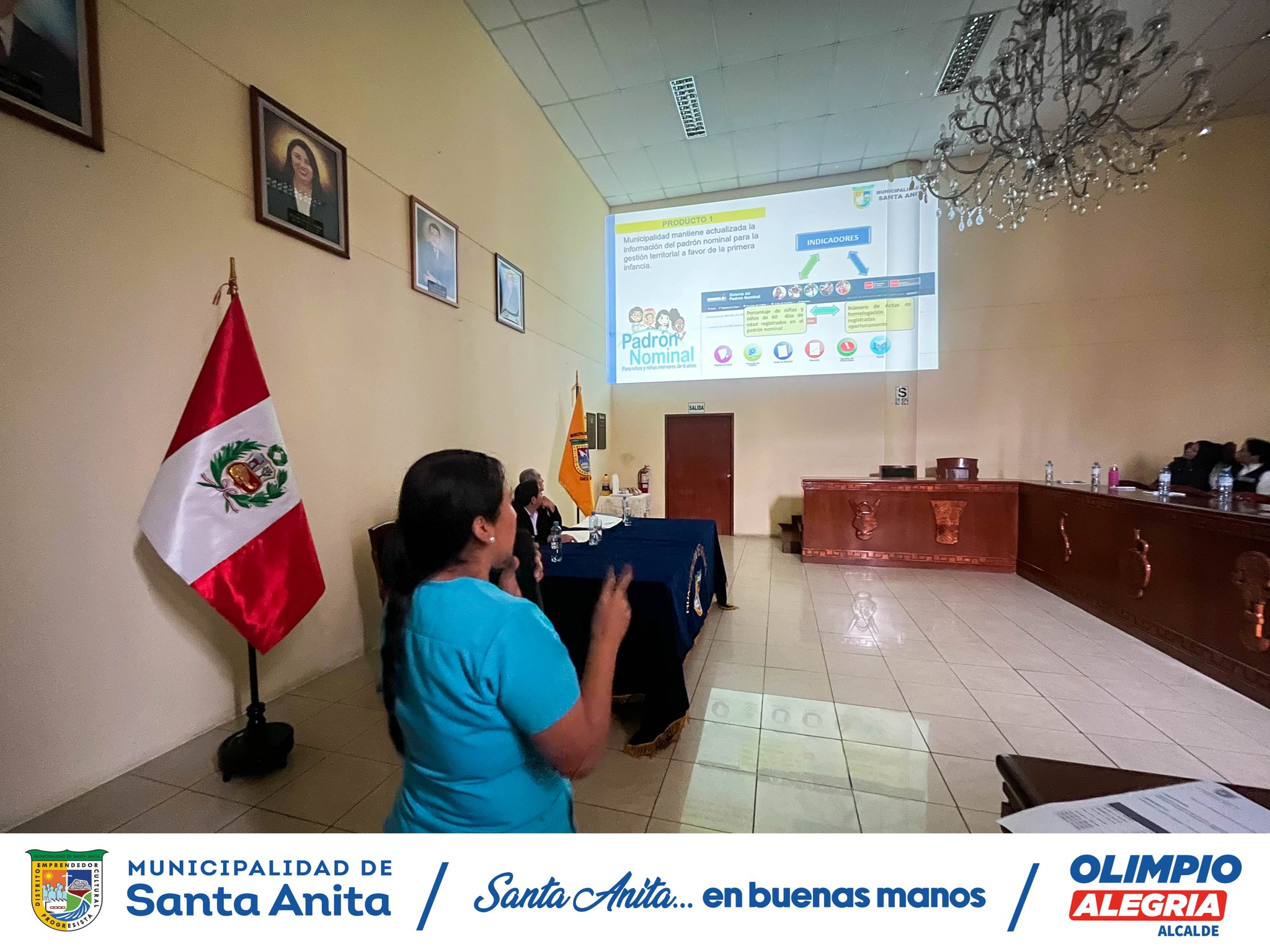 Nuestro alcalde, el Lic. Olimpio Alegría Calderón, encabezó una reunión de trabajo del Sello Municipal. En este encuentro, la Diris Lima Este compartió valiosa información sobre la situación de salud y las atenciones que reciben nuestros vecinos en el distrito. Además, contamos con la participación activa de representantes de la UGEL y el Centro Materno de nuestra comuna. Juntos, estamos impulsando acciones concretas para mejorar la calidad de vida de nuestra comunidad. ¡Sigamos construyendo un futuro brillante con el Sello Municipal!
#olimpioalegria
#santaanitaenbuenasmanos