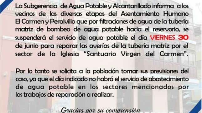 COMUNICADO