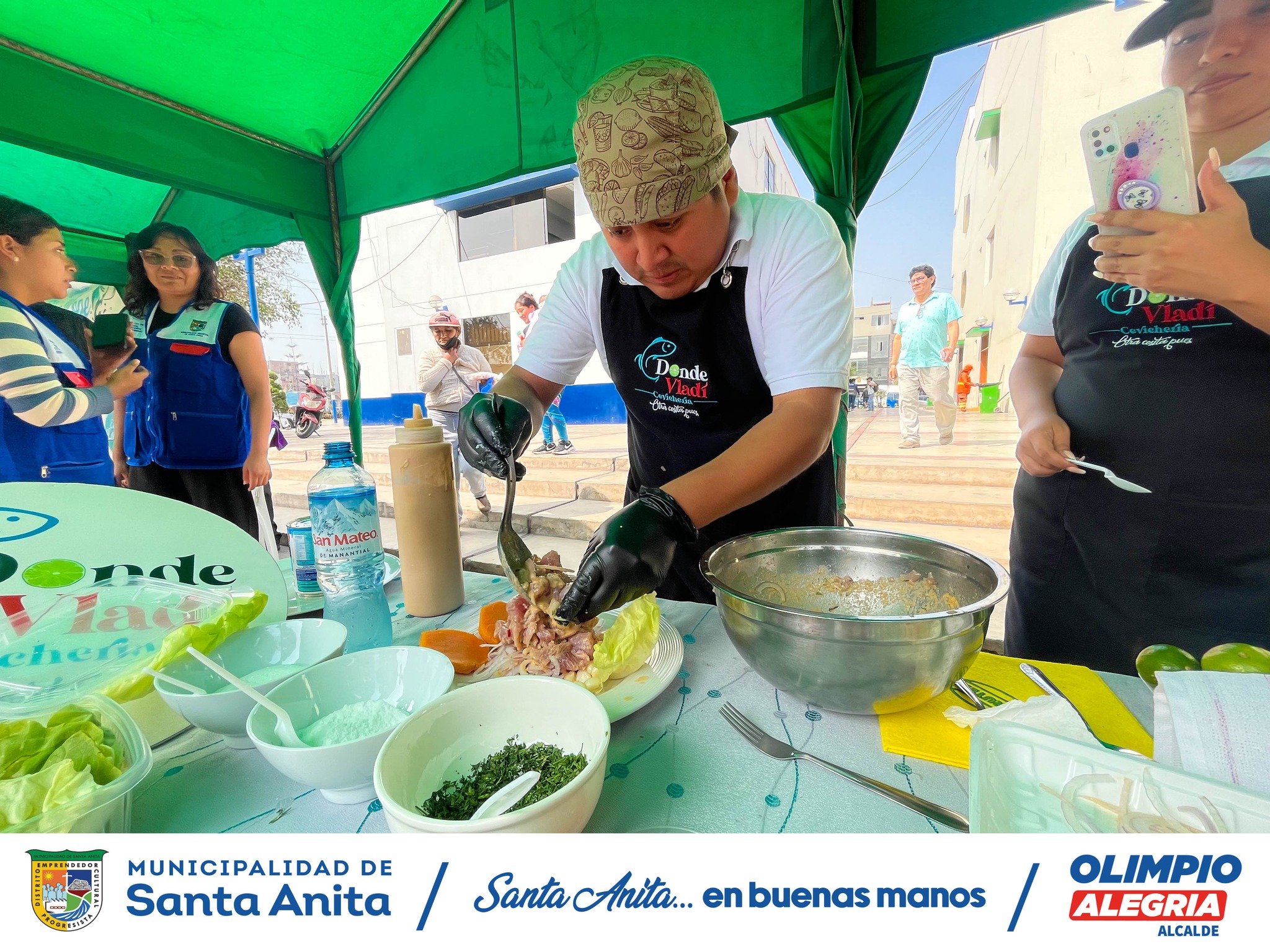 ¡Revive con nosotros la exitosa celebración del Día Nacional del Ceviche en la explanada municipal de Santa Anita!
Fue una mañana llena de sabores deliciosos y camaradería, con la presencia destacada del alcalde Lic. Olimpio Alegría Calderón. Agradecemos a los vecinos y cevicherias del distrito que participaron en esta festividad gastronómica, disfrutando de degustaciones y participando en el emocionante concurso al mejor ceviche santanitense.
#olimpioalegria
#santaanitaenbuenasmanos