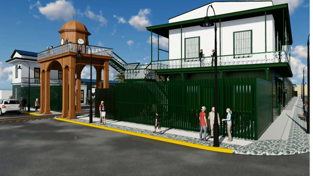 La restauración del Museo Ferroviario