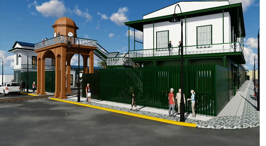 La restauración del Museo Ferroviario