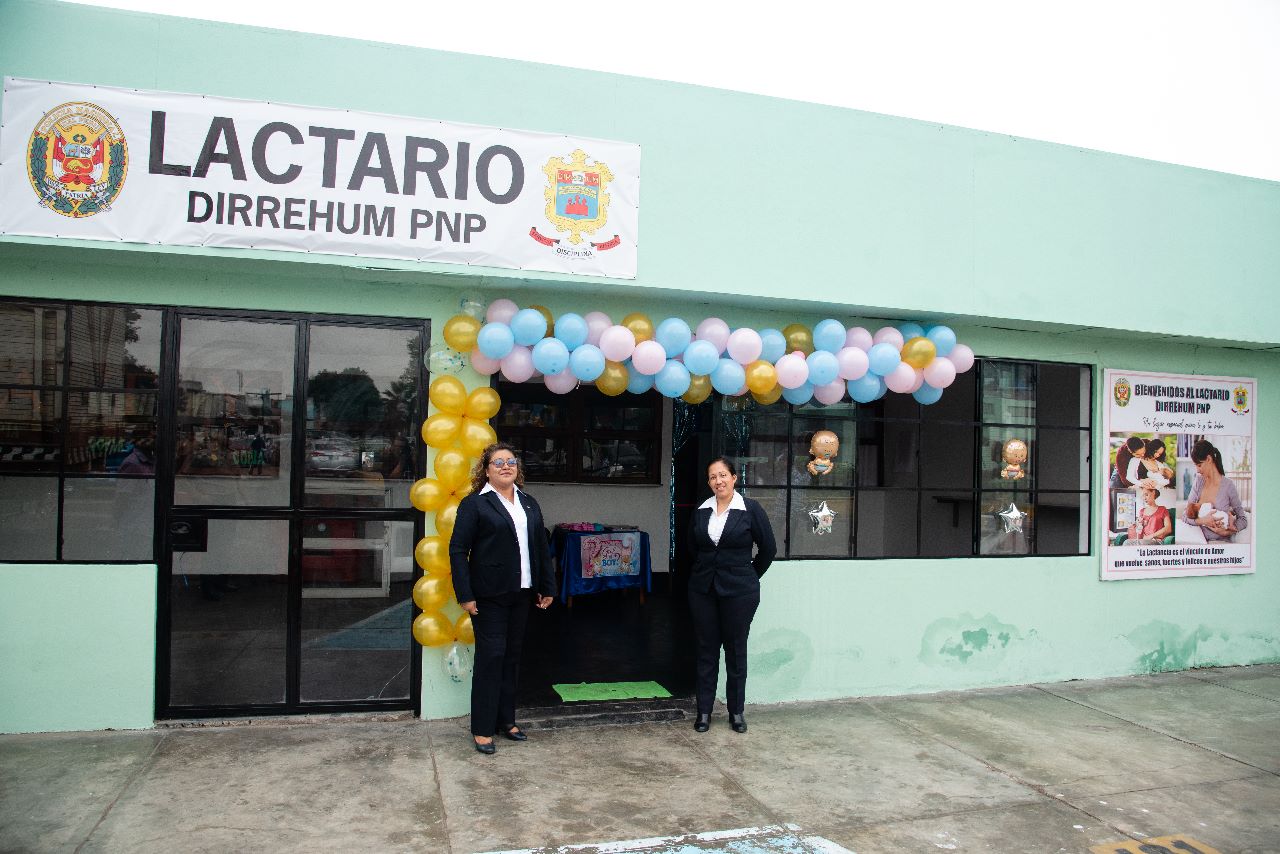 Inauguran primer lactario en cuartel Juan Benites Luna de PNP en Rímac