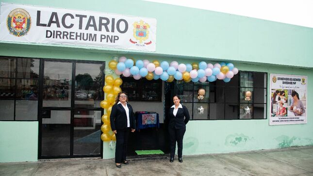 Inauguran primer lactario en cuartel Juan Benites Luna de PNP en Rímac