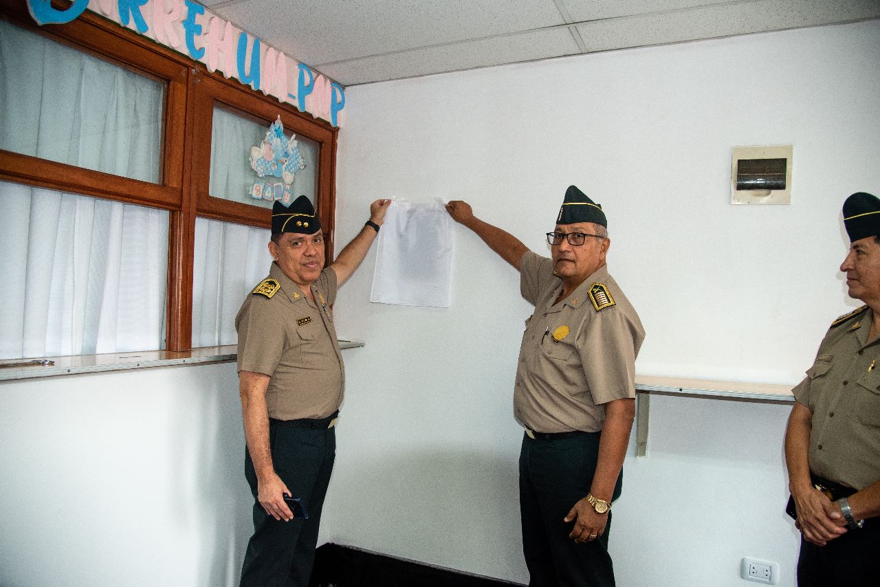 Inauguran primer lactario en cuartel Juan Benites Luna de PNP en Rímac