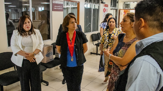 UETI Penal del Poder Judicial realizó visita de monitoreo al módulo especializado la Corte Superior del Callao