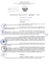 Vista preliminar de documento Resolución Directoral. Nº 1886 - 2023 