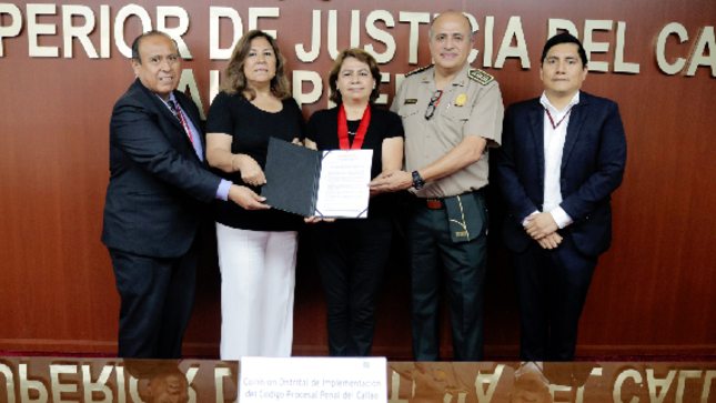 Autoridades del sistema de justicia del Callao aprueban creación de juzgados de flagrancia