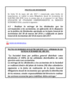 Vista preliminar de documento Política de Dividendos de Electro Sur Este S.A.A.