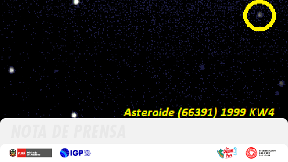 IGP presente en evento por el Día Internacional de los Asteroides FOTO