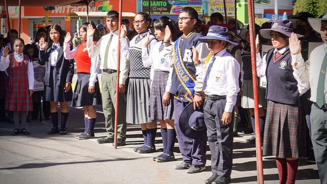 Juramentación de los Municipios Escolares 2023