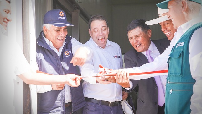 Inauguración de la Planta Procesadora de Lácteos CAL Señor de los Milagros