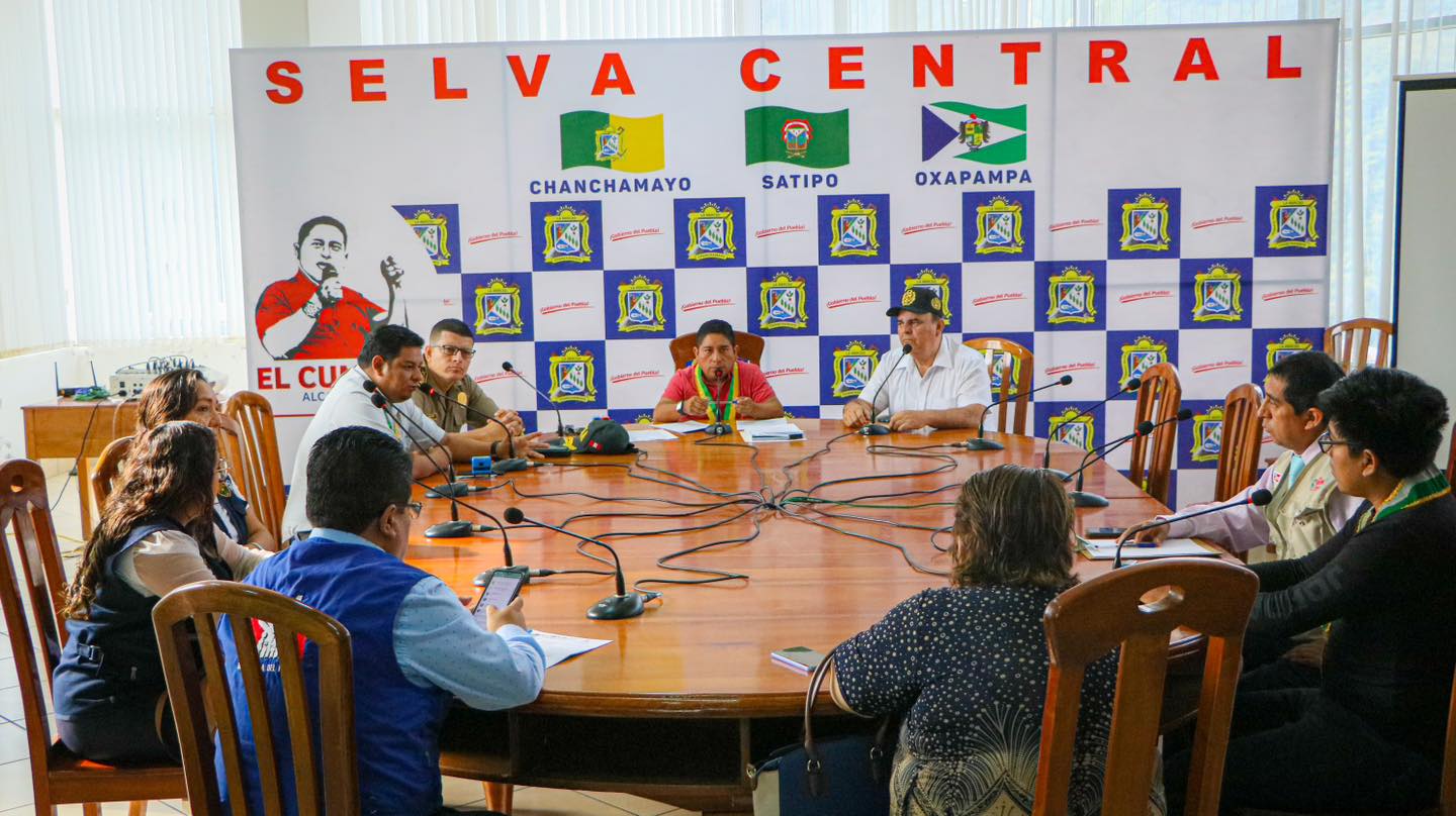 Se  realizo la II Consulta Pública del Comité Provincial de Seguridad Ciudadana en la municipalidad provincial de Chanchamayo.