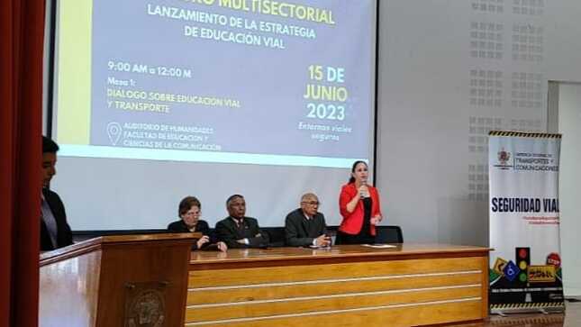 Gore realizó encuentro multisectorial para el “Lanzamiento de la Estrategia de Educación Vial”