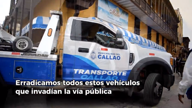 Liberamos todas las veredas y zonas rígidas de la zona monumental del Callao.