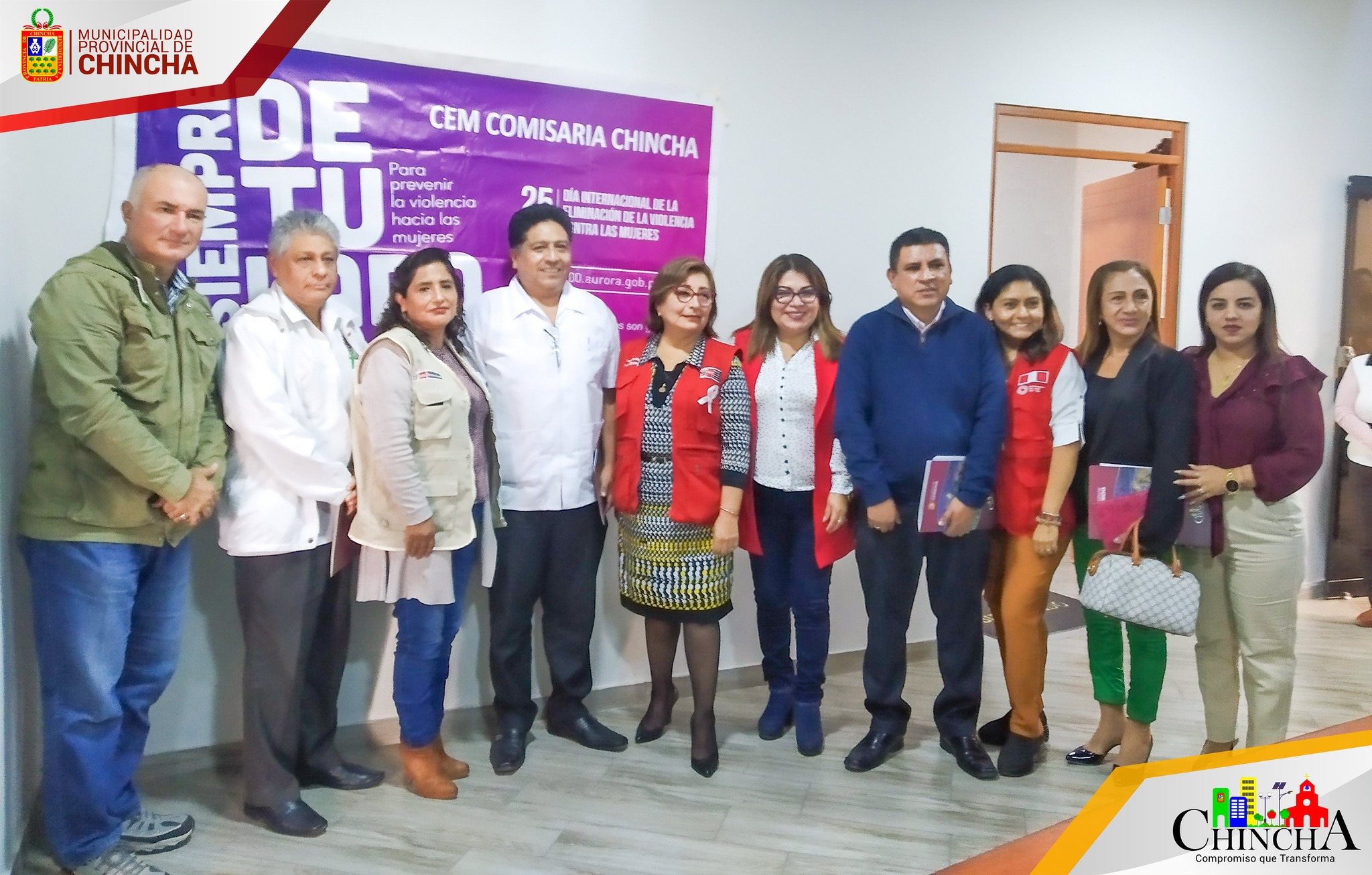 Se realiz贸 la juramentaci贸n a cada uno de los integrantes, en primera instancia la Subprefecta; Hilda Maribel Pacheco Pimentel, tomo juramento como presidente de la mesa provincial al ing. C茅sar Carranza Falla, alcalde provincial quien posterior realiz贸 la juramentaci贸n de todos los integrantes de la mesa de concertaci贸n para erradicar la violencia contra la mujer.