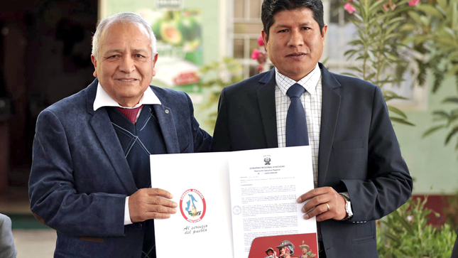 Asume cargo nuevo director de la Dirección Regional de Agricultura Ayacucho