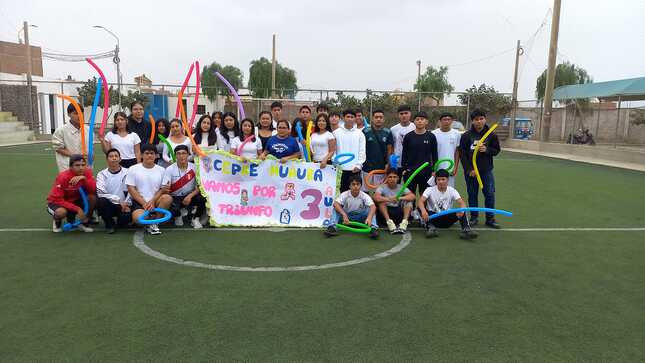JÓVENES ESTUDIANTES DE LA ACADEMIA PREUNIVERSITARIA "CEPRE HUAURA" TUVIERON UN ENTRETENIDO FIN DE SEMANA DE DEPORTE Y JUEGOS