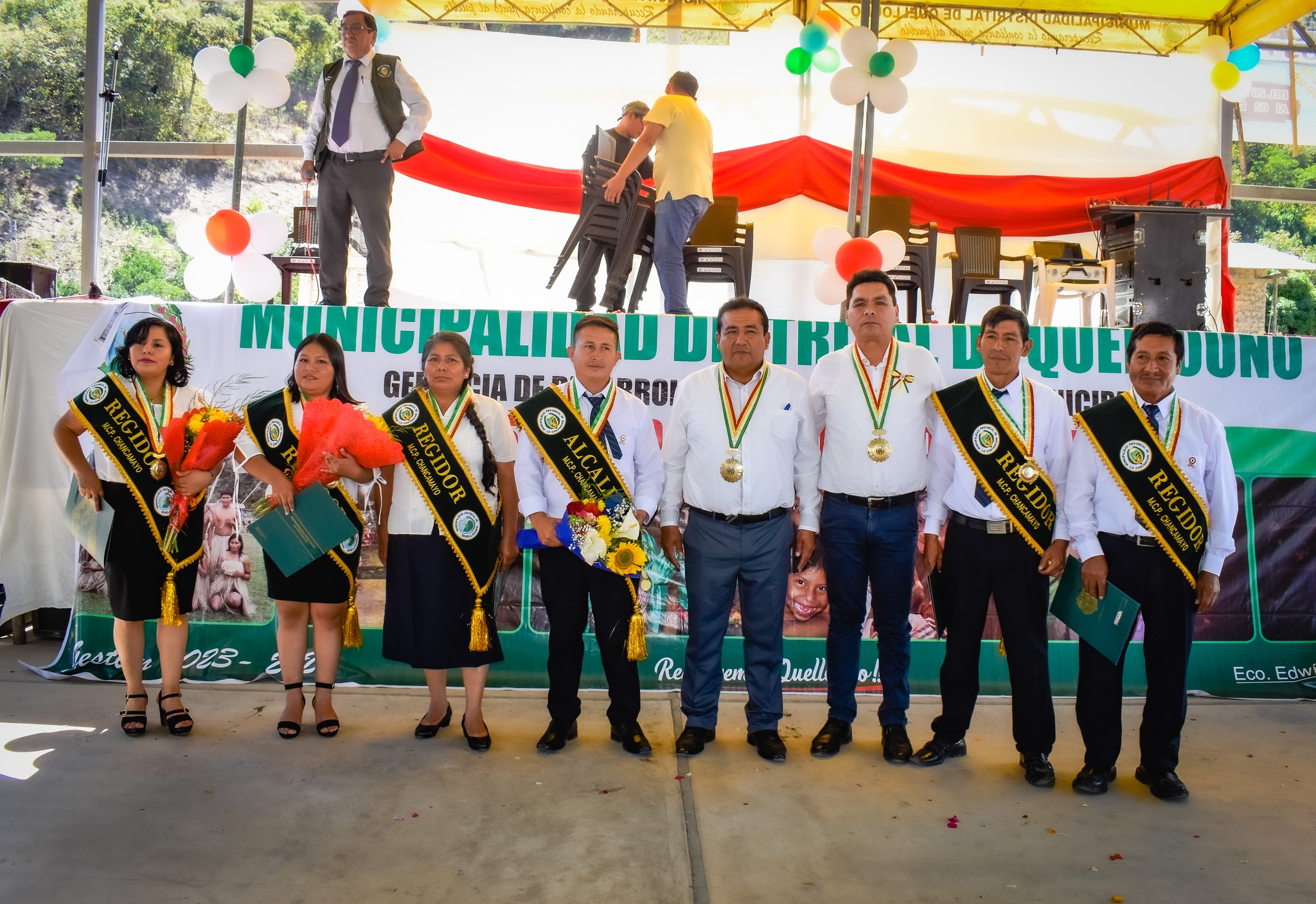 Alcalde y regidores de MCP de Chancamayo juramentan para período 2023-2026