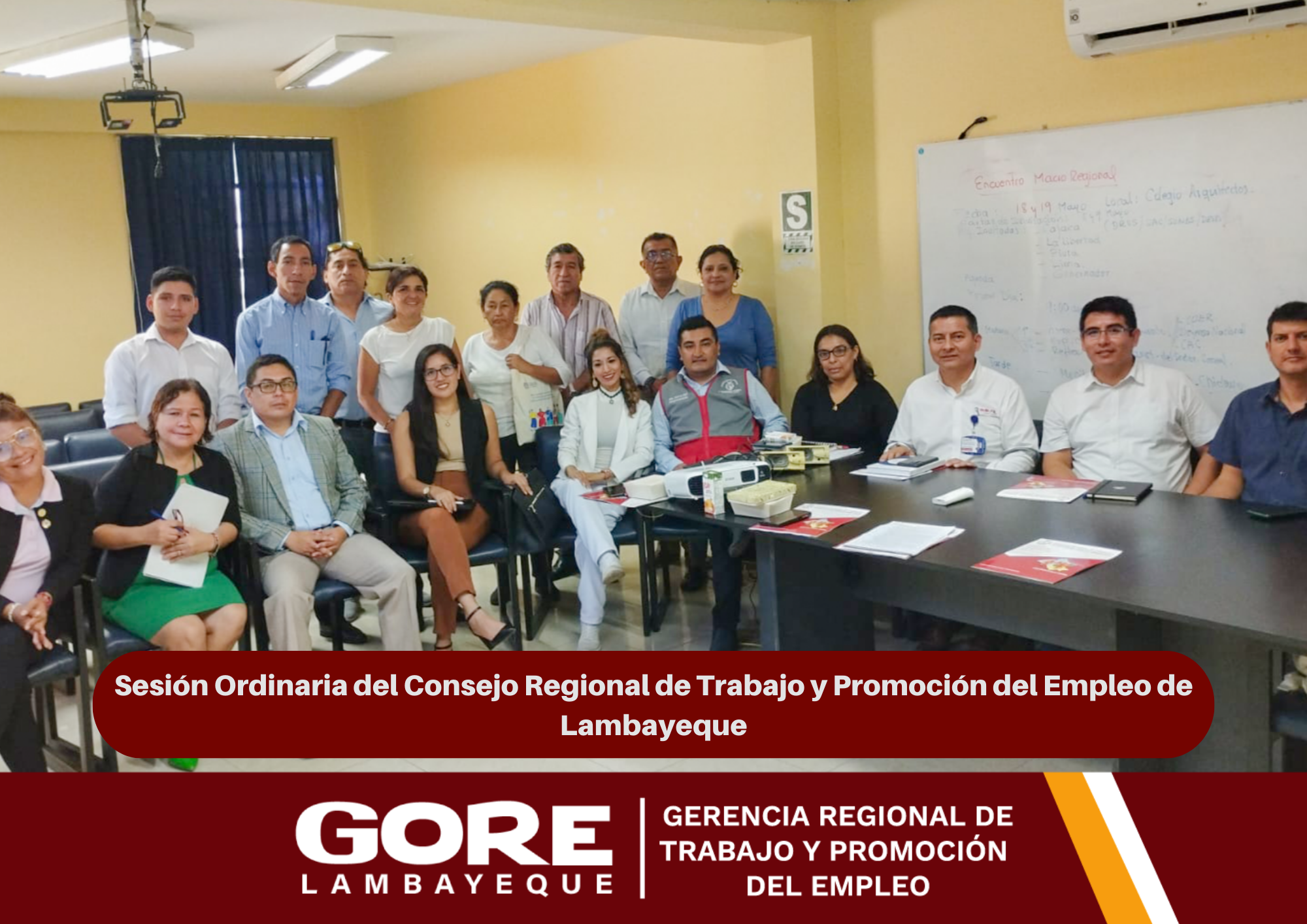 fotografías de la reunión del consejo regional