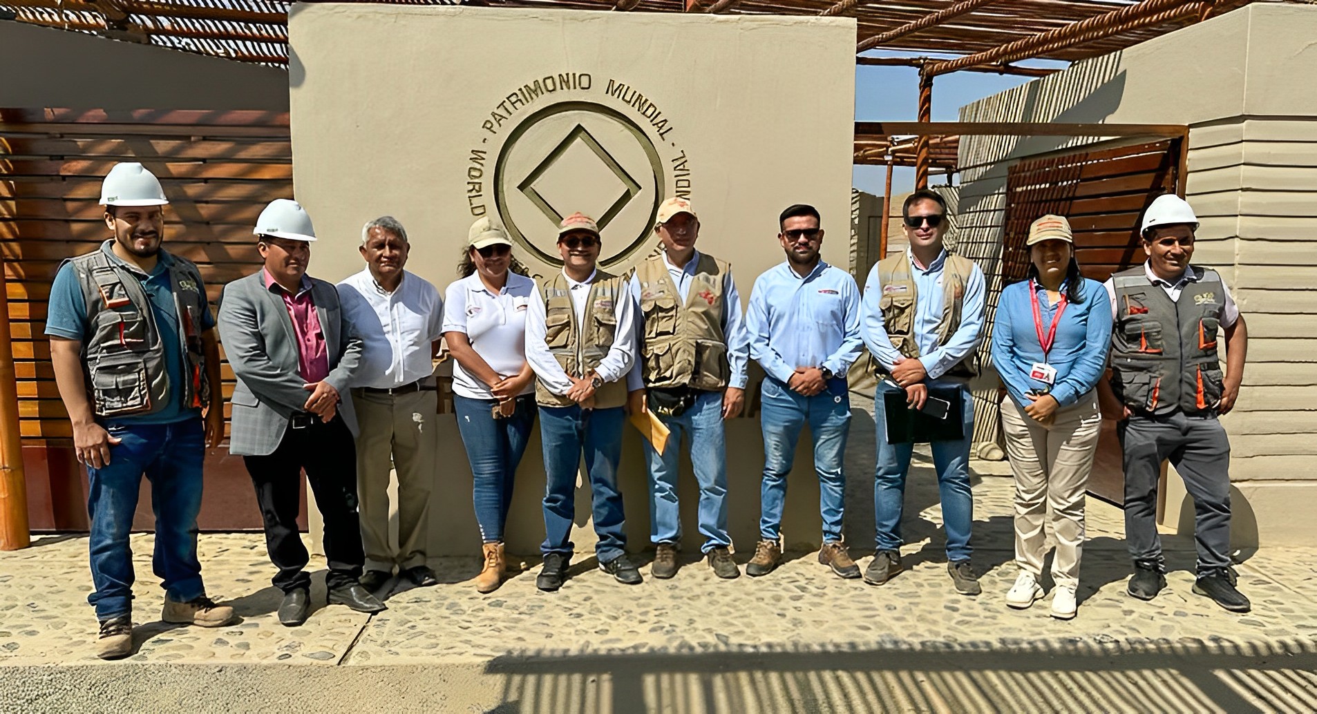En La Libertad se realizó la entrega de terreno para el inicio de las obras de mejoramiento de los servicios turísticos del Conjunto Nik An del Complejo Arqueológico de Chan Chan.