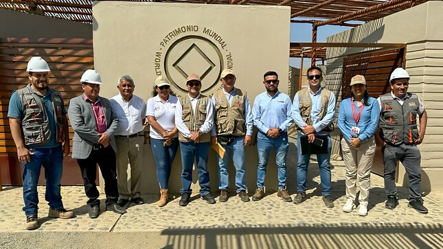 En La Libertad se realizó la entrega de terreno para el inicio de las obras de mejoramiento de los servicios turísticos del Conjunto Nik An del Complejo Arqueológico de Chan Chan.