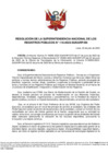 Vista preliminar de documento Resolución de la Superintendencia Nacional de los Registros Públicos N.° 116-2023-SUNARP_SN