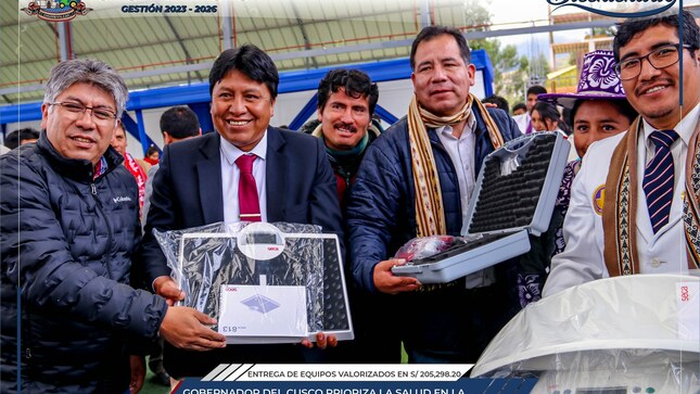 Gobernador del Cusco Werner Salcedo prioriza la salud en Chumbivilcas 