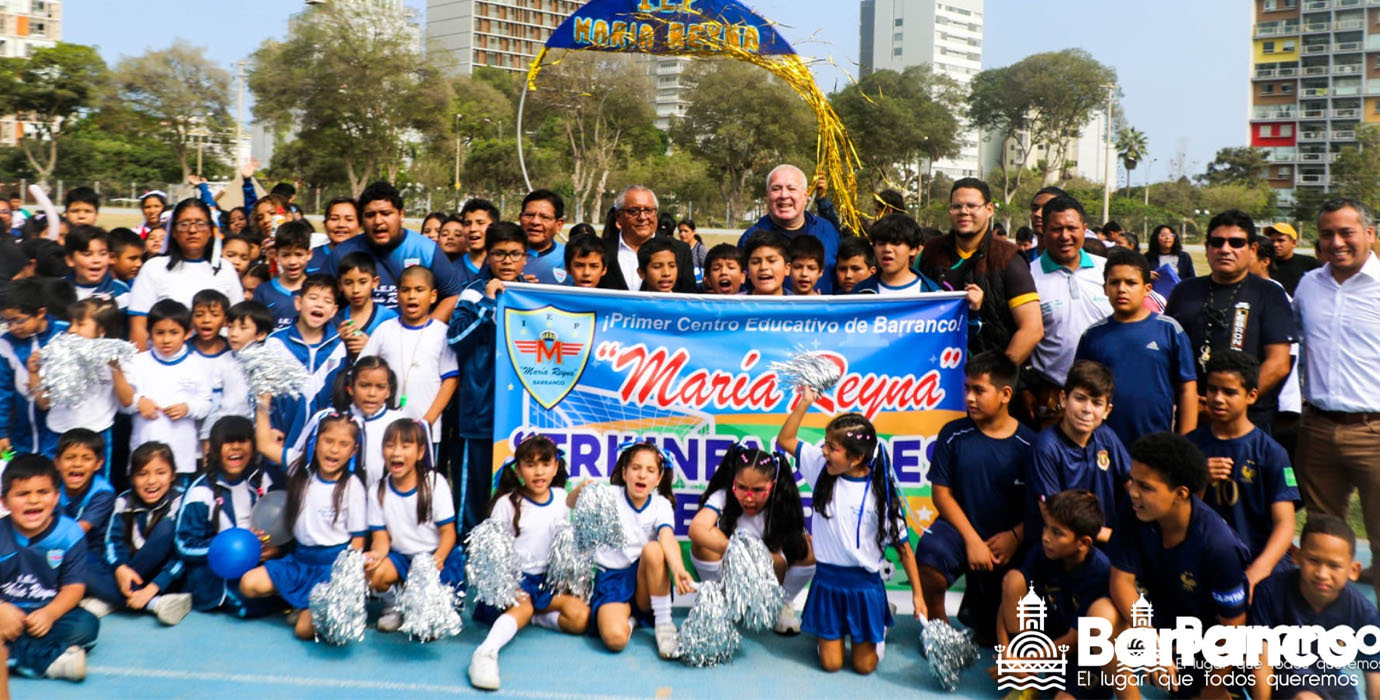 Municipalidad de Barranco Organiza Interescolar de Fútbol Infantil 2023