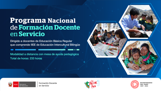 Inscripción al programa nacional de formación docente en el servicio 2023 – Sifods – Grupo II Y III