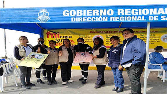 Autoridades de DIRESA Callao