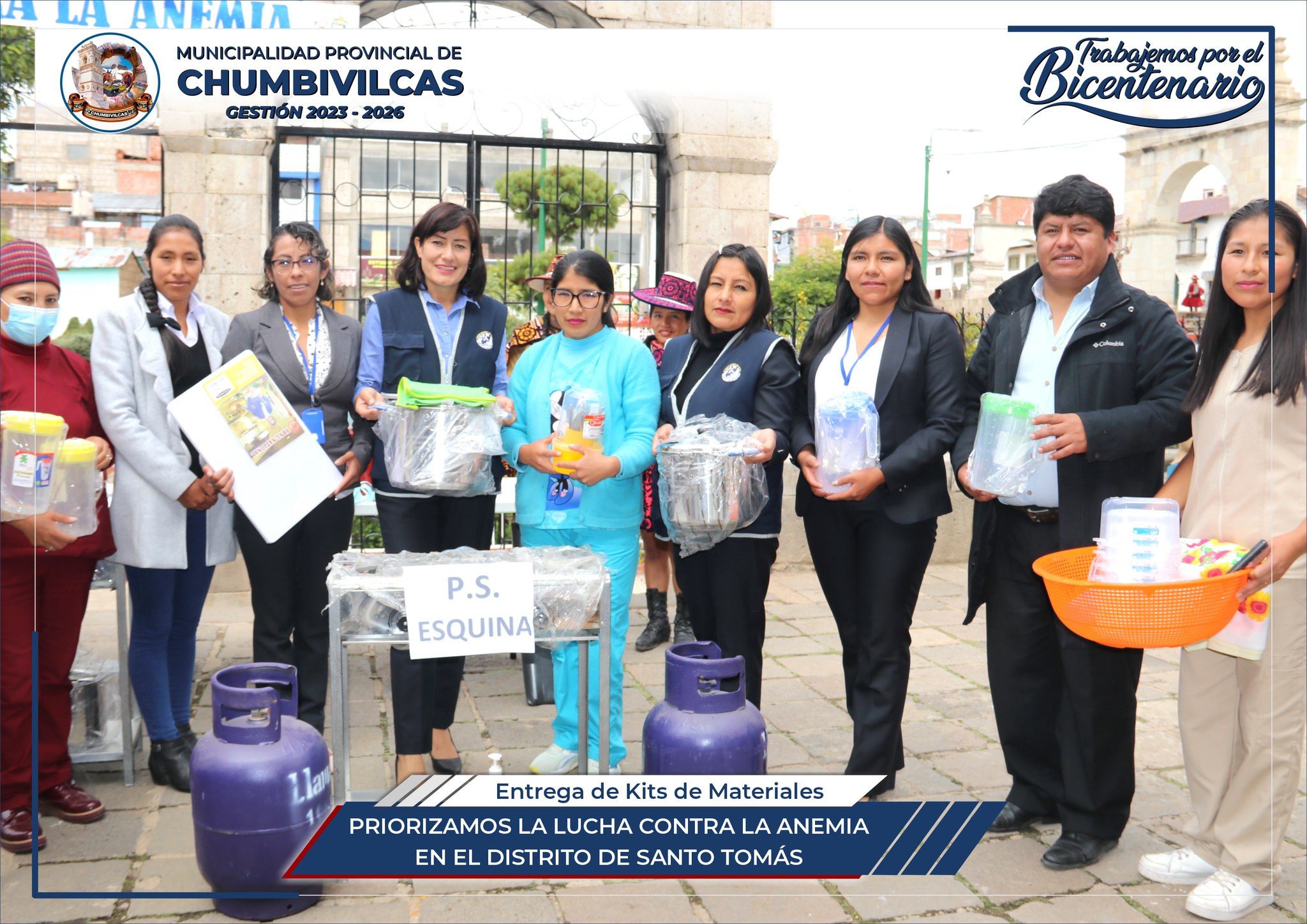 Municipalidad de Chumbivilcas prioriza la lucha contra la anemia en el distrito de Santo Tomás