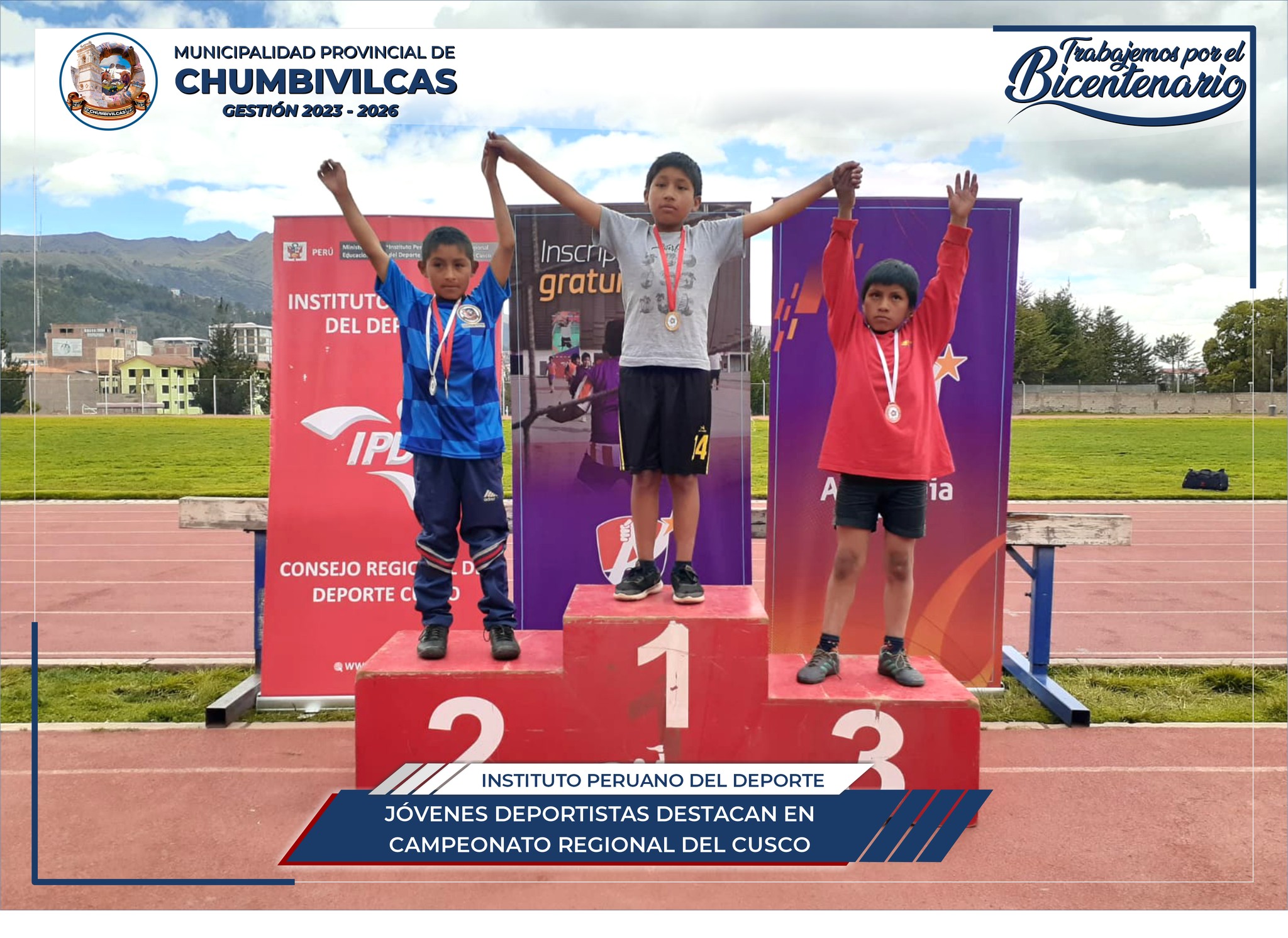 Jóvenes deportistas de Chumbivilcas destacan en campeonato regional del Cusco