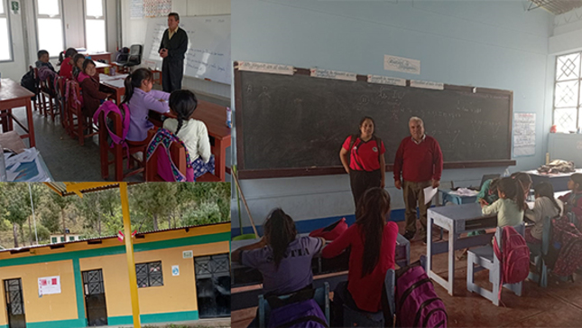 El pasado viernes 30 de junio, el equipo de especialistas de la UGEL Huarmaca realizó un recorrido por varias instituciones educativas a fin de verificar el cumplimiento de labores educativas.