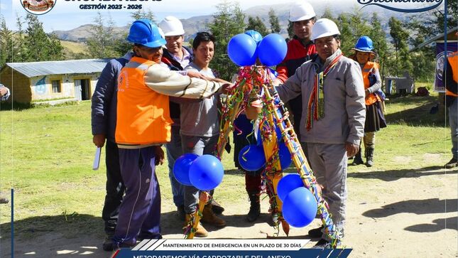 Municipalidad de Chumbivilcas mejorará vía carrozable del anexo Mauccosa de la comunidad Mellototora 