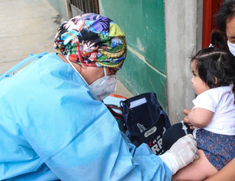 Foto 2 de Más de 323 mil dosis de vacunación contra la polio y sarampión se aplicarán en niños y niñas menores de 5 años en Lima Centro