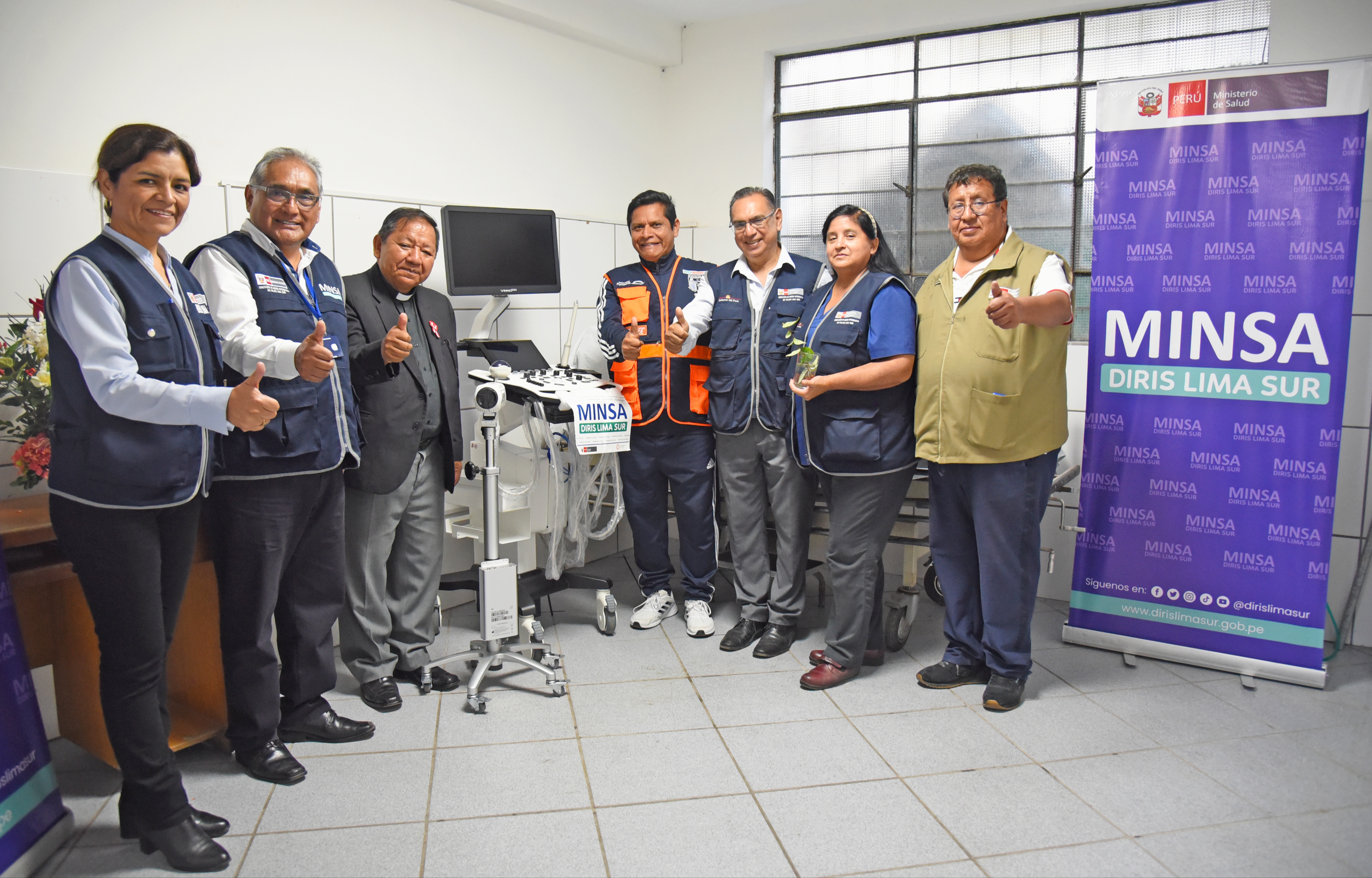 Moderno ecógrafo es entregado a Centro de Salud Pucusana