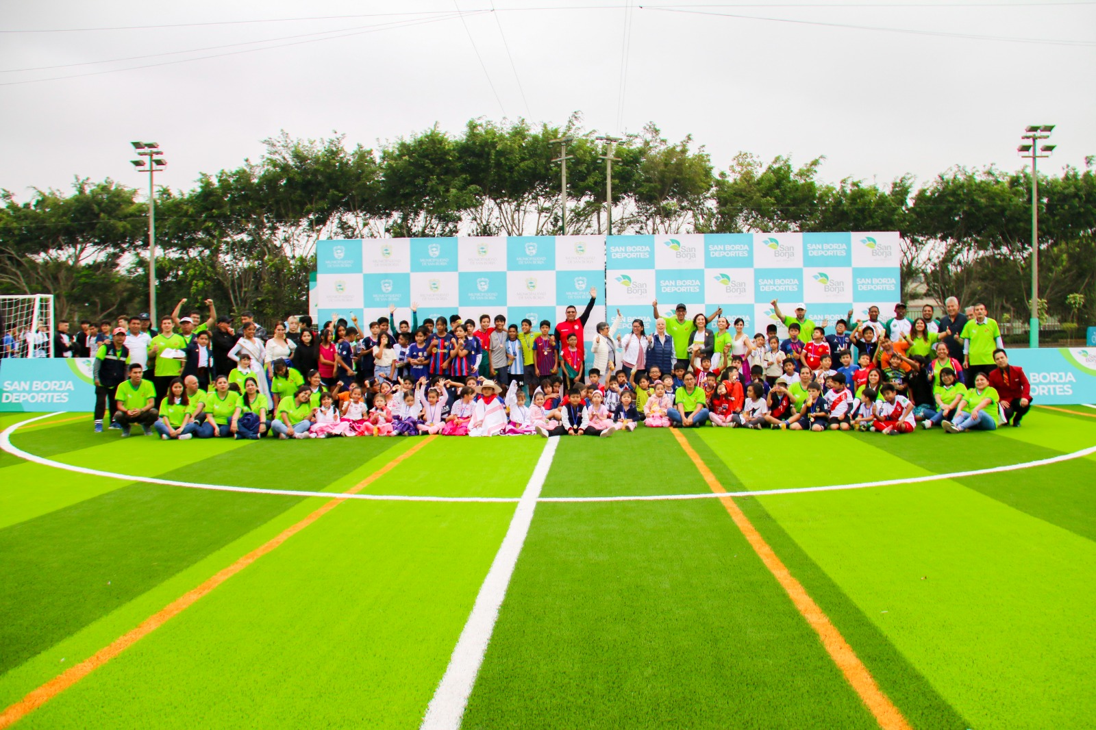 Celebramos el relanzamiento de nuestra cancha con Grass sintético