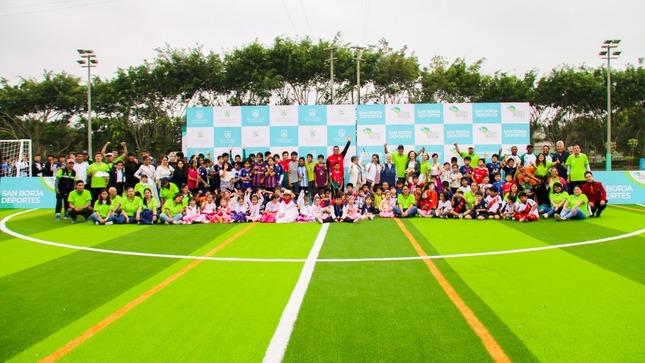 Celebramos el relanzamiento de nuestra cancha con Grass sintético