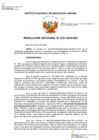 Vista preliminar de documento Resolución Jefatural N° 0121-2023-INIA