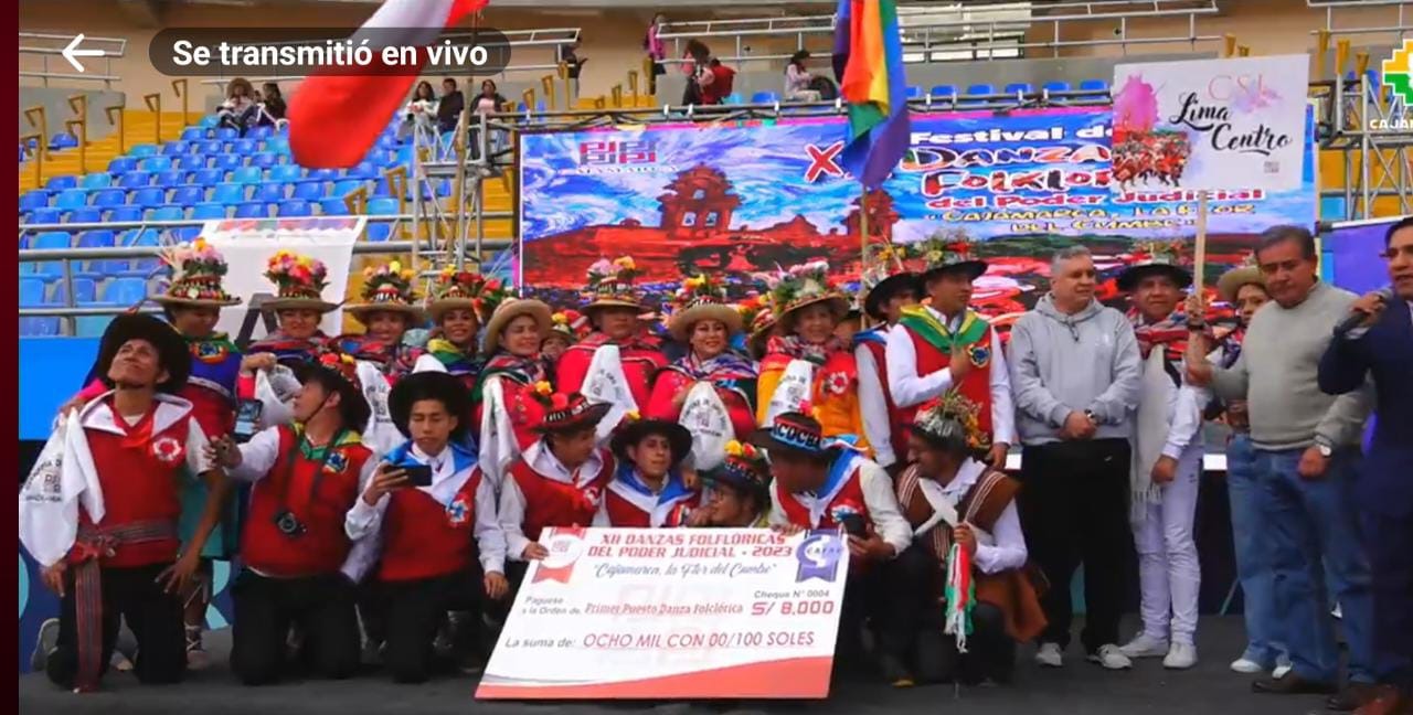 Elenco de Danzas de la Corte Superior de Justicia de Lima