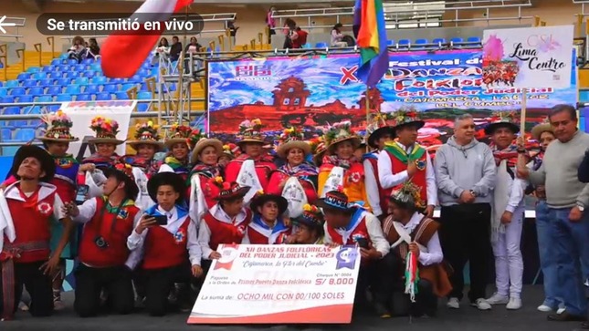 Elenco de Danzas de la Corte Superior de Justicia de Lima