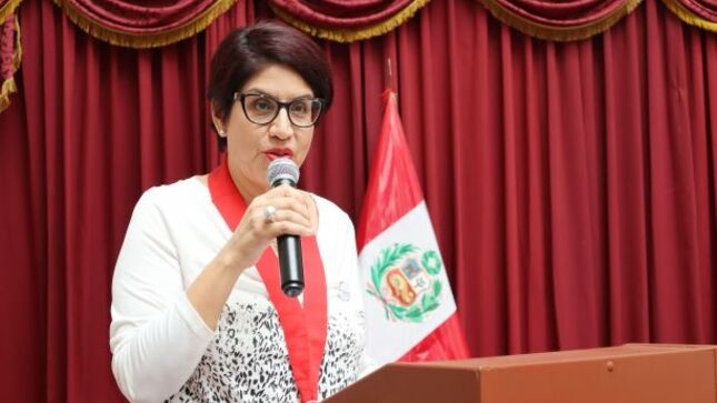 Presidenta de la Corte Superior de Justicia de Piura.